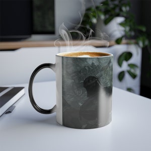 Vous êtes enfin réveillé Skyrim Mug à changement de couleur Mug à changement thermique image 3