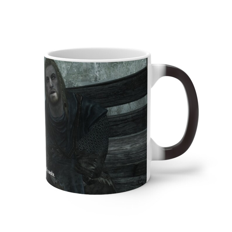 Skyrim You're Finally Awake Color Changing Mug | Etsy