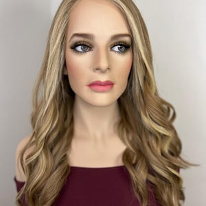 Lace Top Human Hair Wig: Highlighted Face Framing, Alopecia Wig