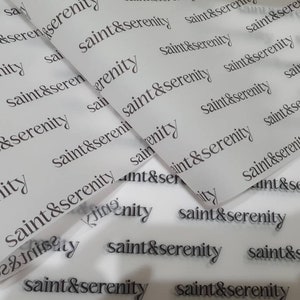 Logo Custom printed translucent / baking /tracing paper/ wedding logo /personalised a3 a4 a5 business packaging wrapping tissue paper