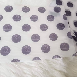 Custom printed translucent / baking /tracing paper/ wedding logo /business packaging wrapping tissue paper a3 a4 gold foiled greaseproof