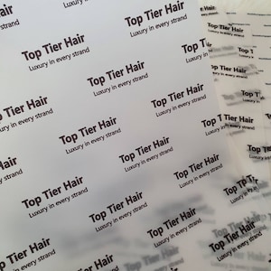 Branded logo printed transparent /baking /tracing paper / logo /business packaging wrapping paper tissue paper a3 a4 foiled greaseproof