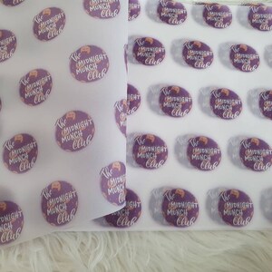 Vellum paper and stickers