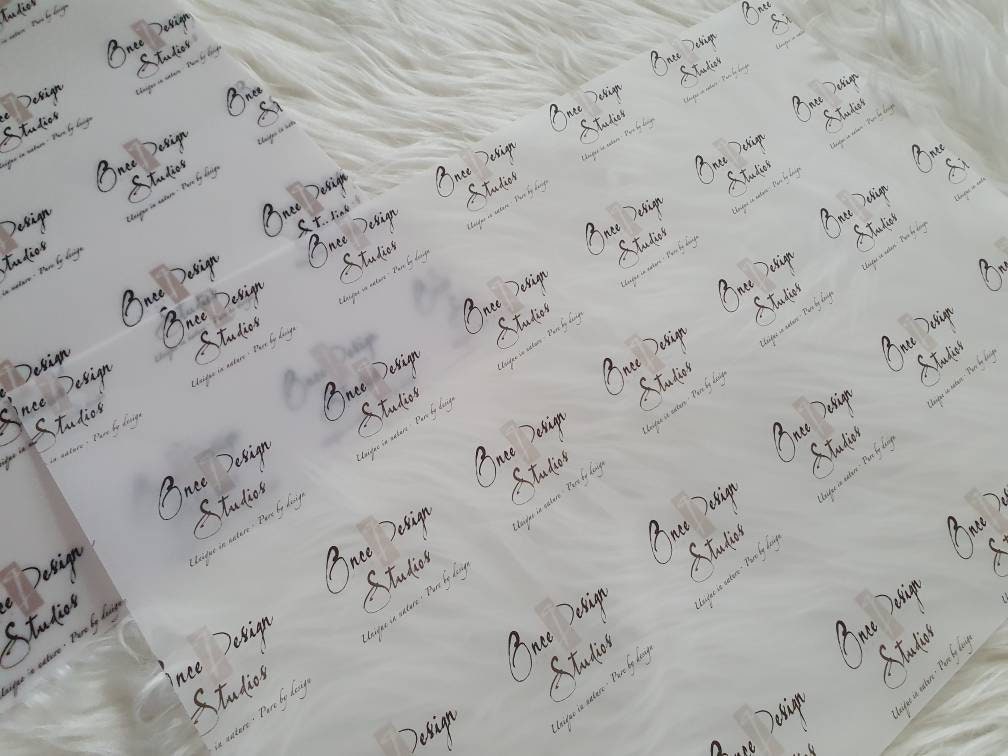 Custom Printed Translucent / Baking /tracing Paper/ Wedding Etsy