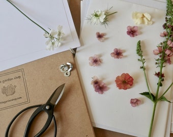 Large Wooden Flower Press Kit Perfect for Creating Botanical Art & Hand-Made Cards