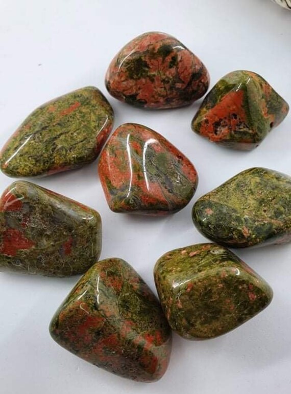 Unakite -Pierres Roulées