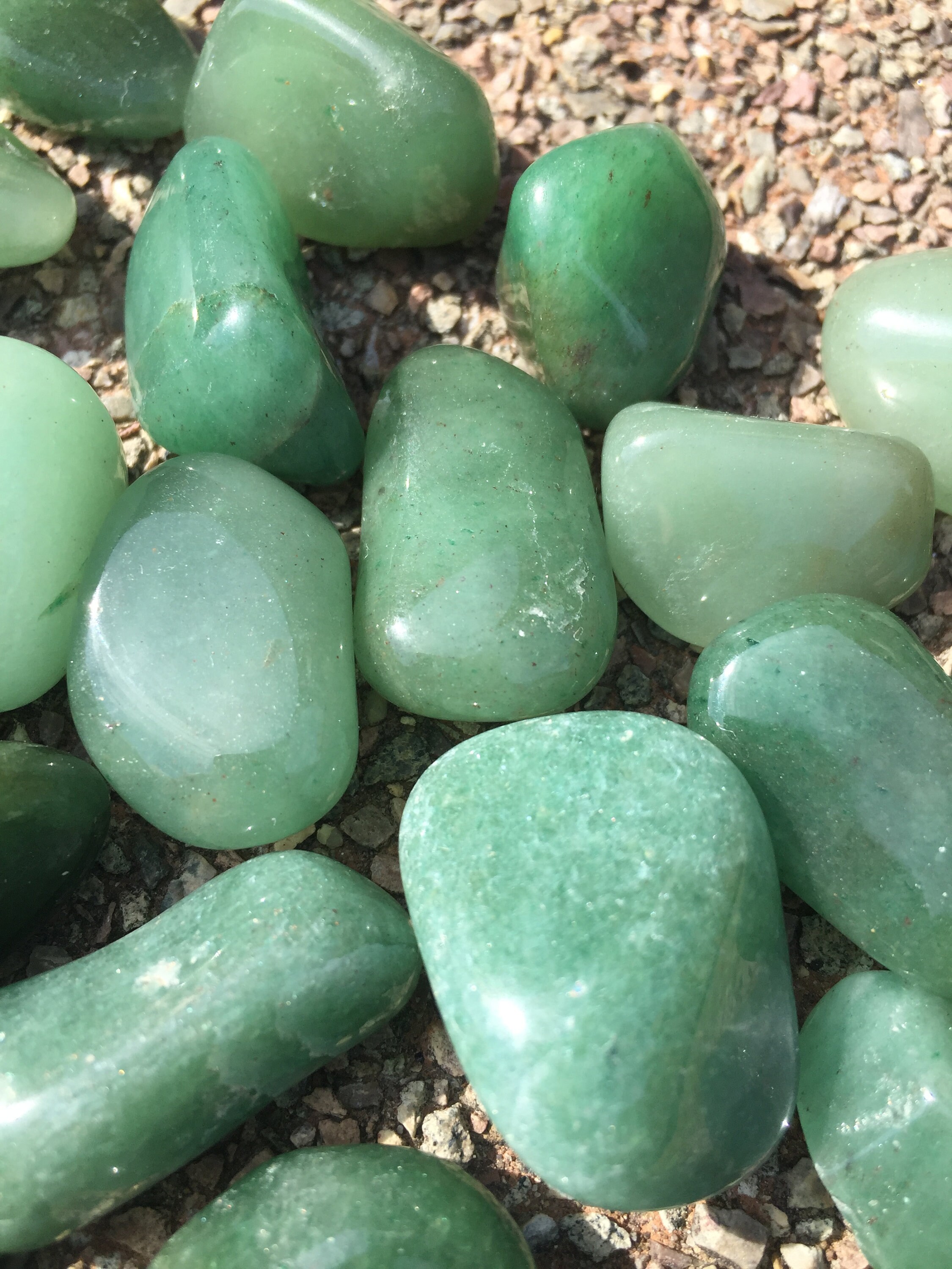 Aventurine Verte - Pierre Roulee