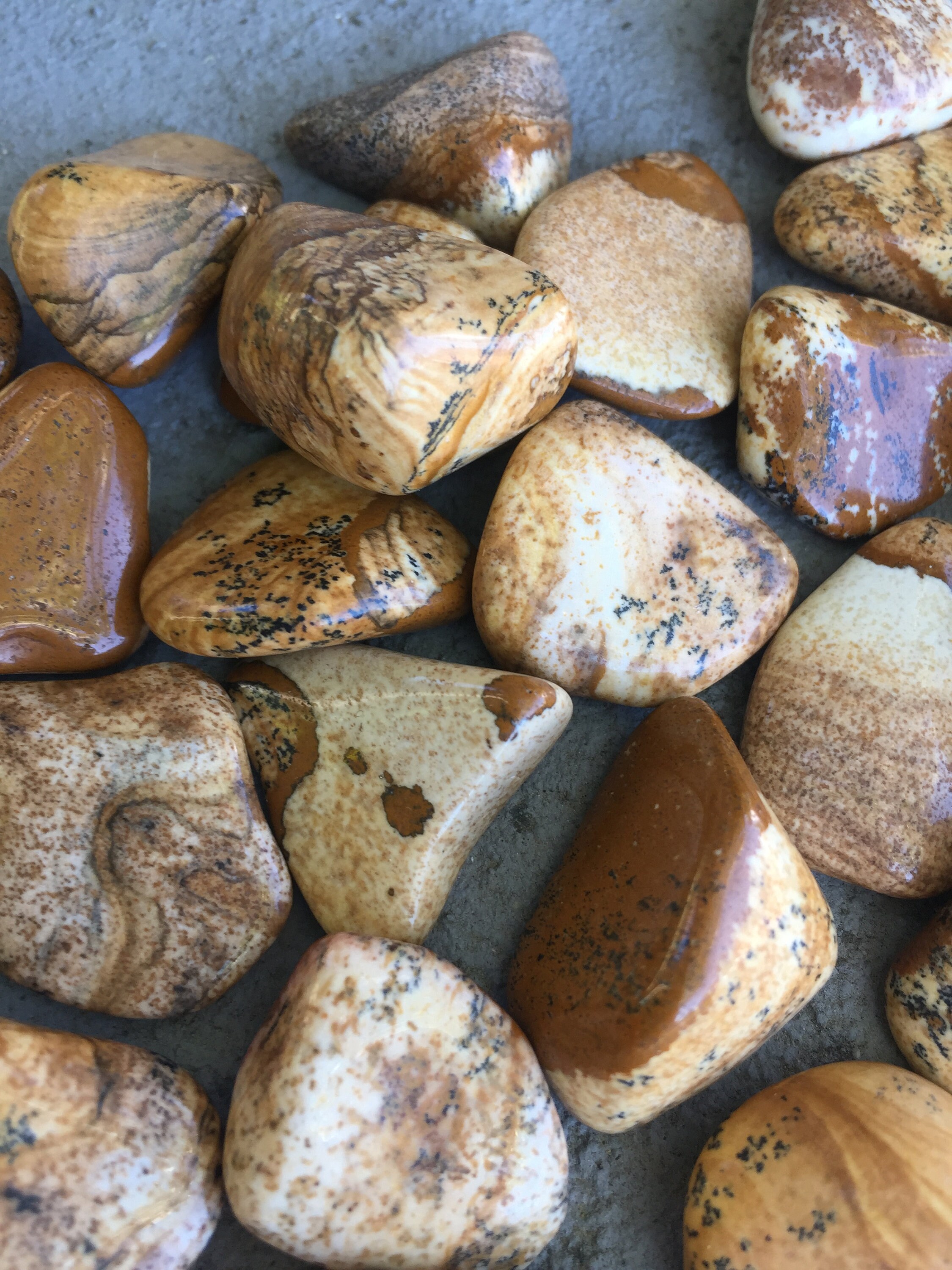 Jaspe Paysage-Pierres Roulées