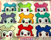 TWICE Lovely Laburi Peek-a-boo Stickers - Etsy