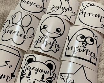 TWICE Kpop Holo STICKER / DECAL
