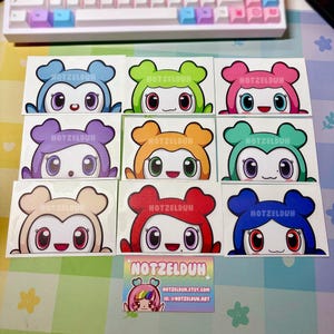 TWICE Lovely Laburi Peek-A-Boo Stickers