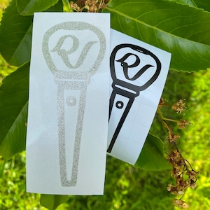 RED VELVET Lightstick Kpop Vinyl Decal