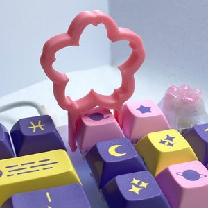 SAKURA Keycap Puller for Mechanical Keyboard Cherry Blossom Kawaii