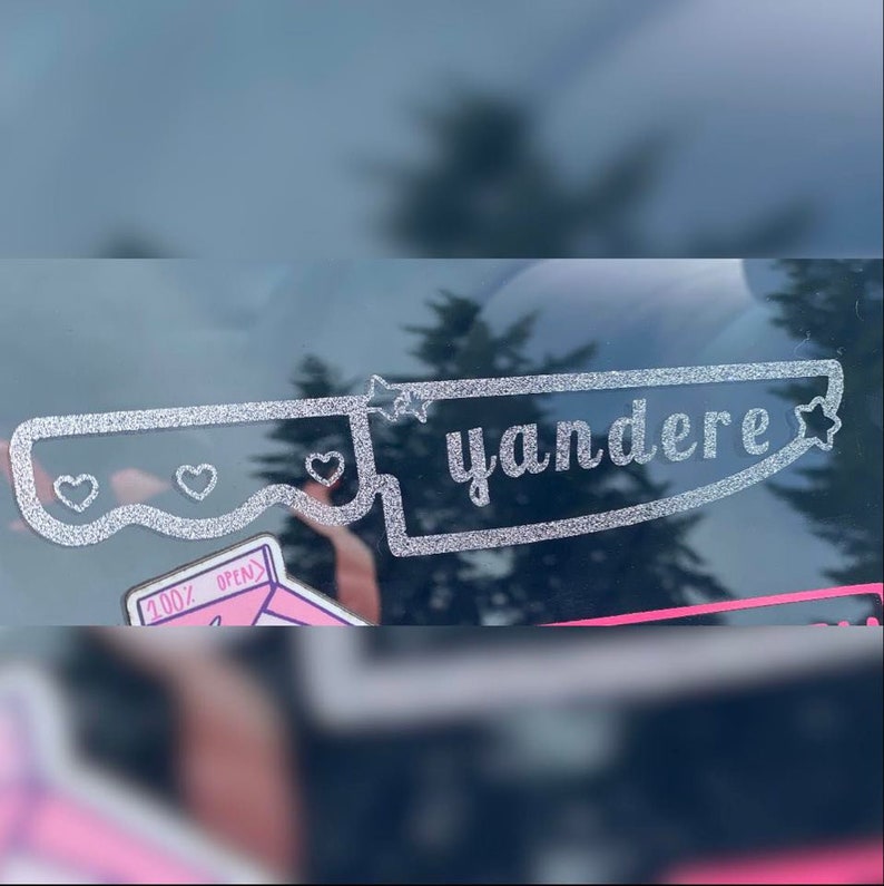 YANDERE Vinyl Decal image 3