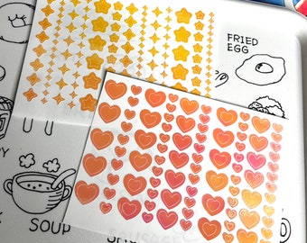 DECO STICKER SHEETS Kpop Toploader Vinyl Stickers set of 2!