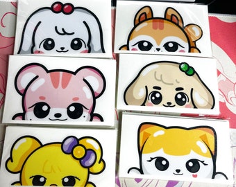 IVE MINIVE Peeker Peek-A-Boo Sticker