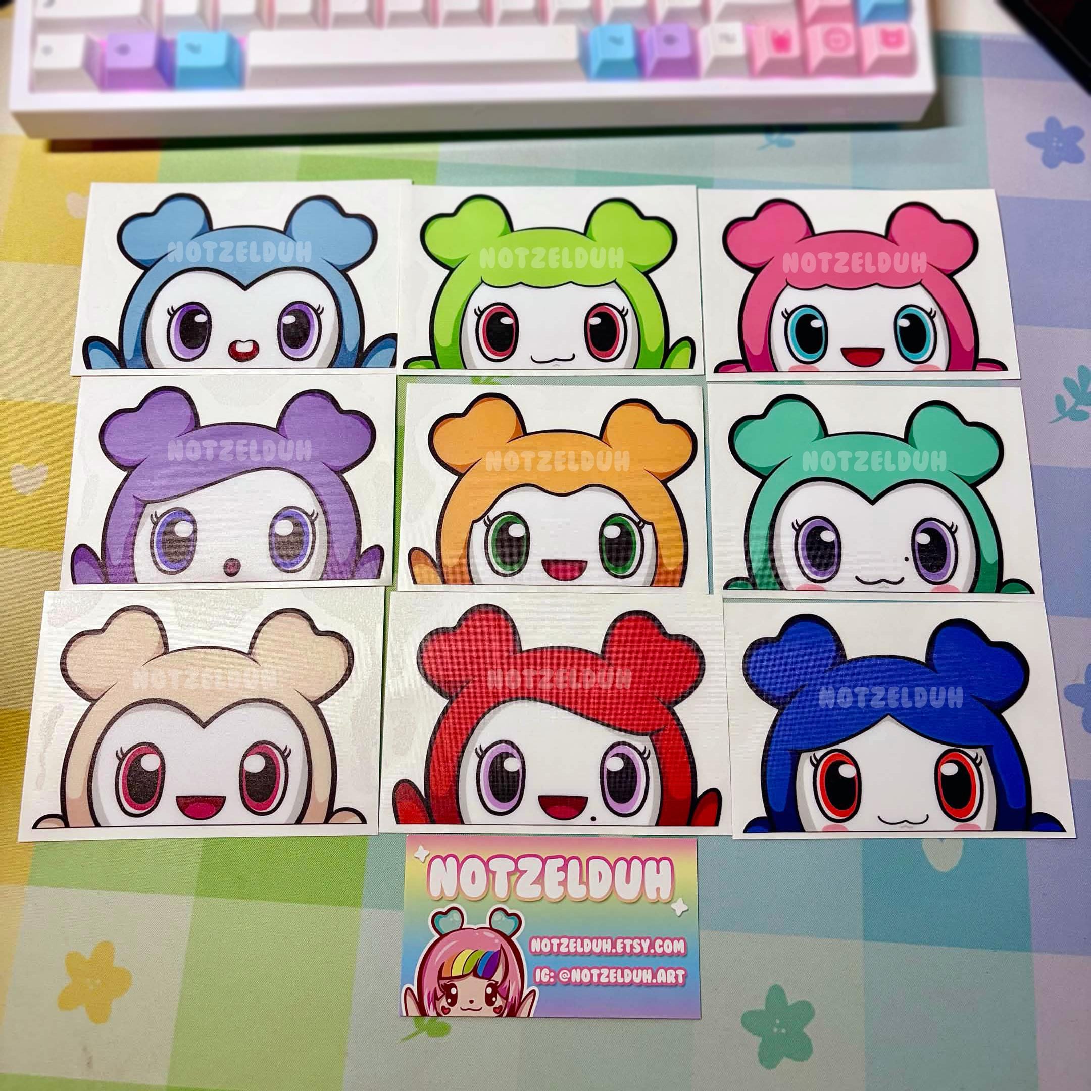 TWICE ラブリー ラブリ ピーカブー ステッカー - Etsy 日本