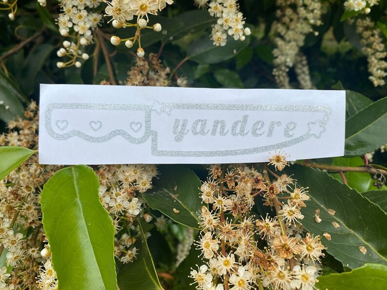 YANDERE Vinyl Decal image 2