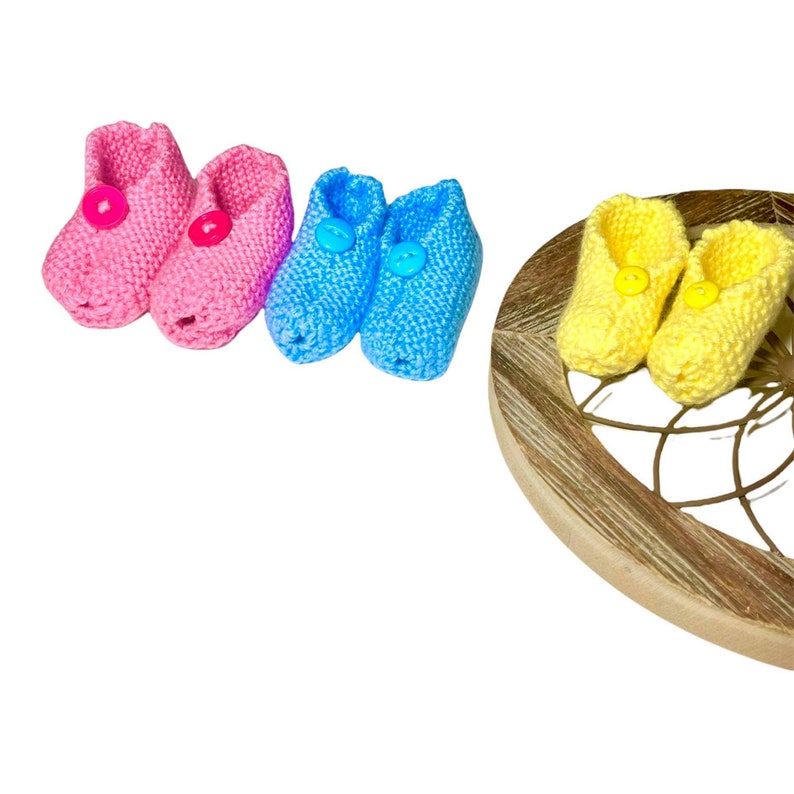 Newborn Baby Booties, Newborn Slippers, Newborn Shoes, Baby Booties