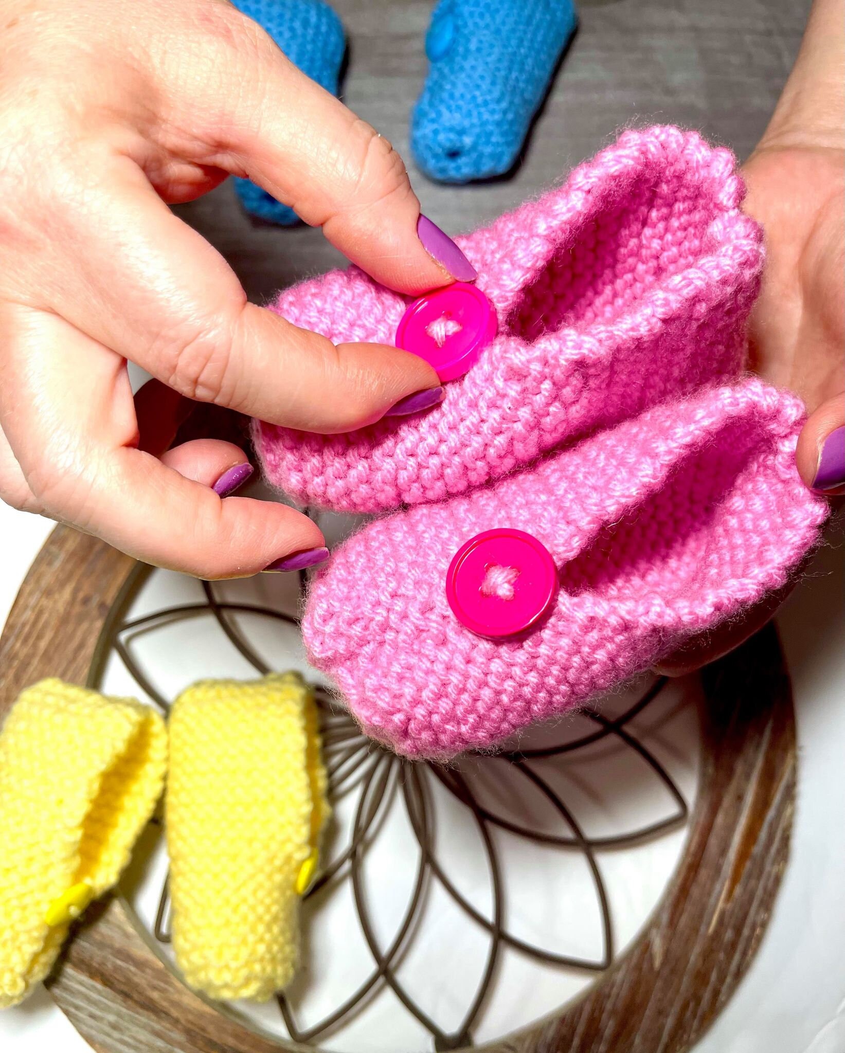 Newborn Baby Booties, Newborn Slippers, Newborn Shoes, Baby Booties