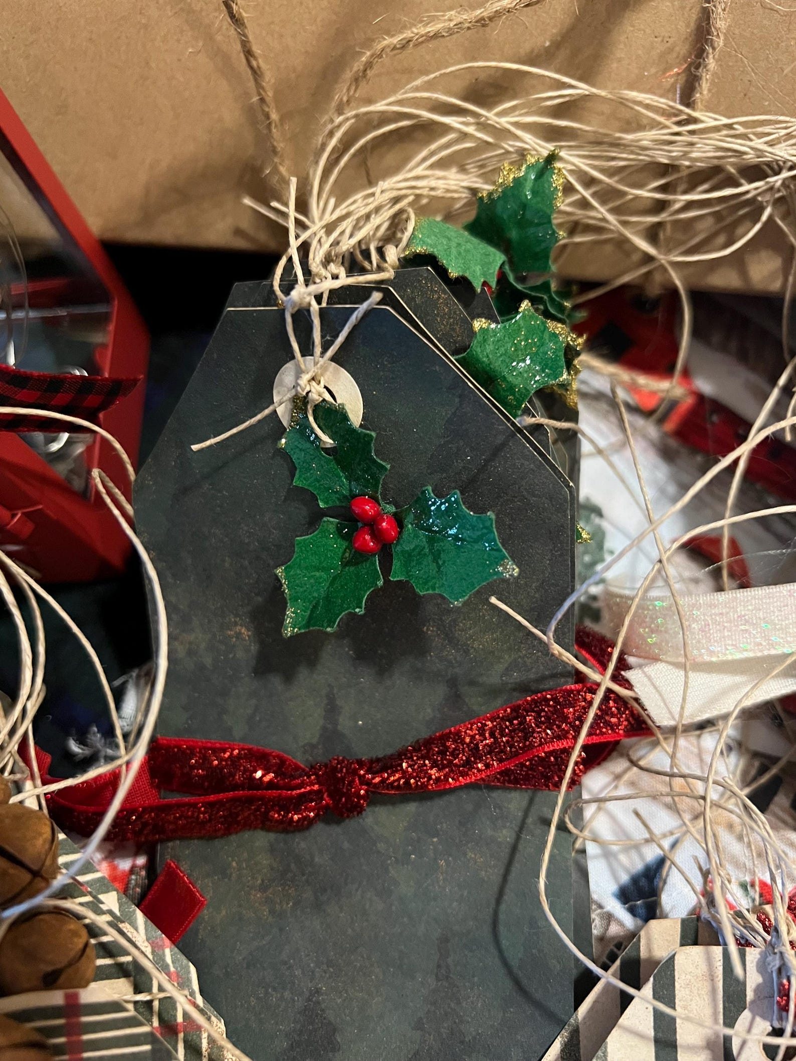 Primitive Christmas Gift Tags/accents - Etsy