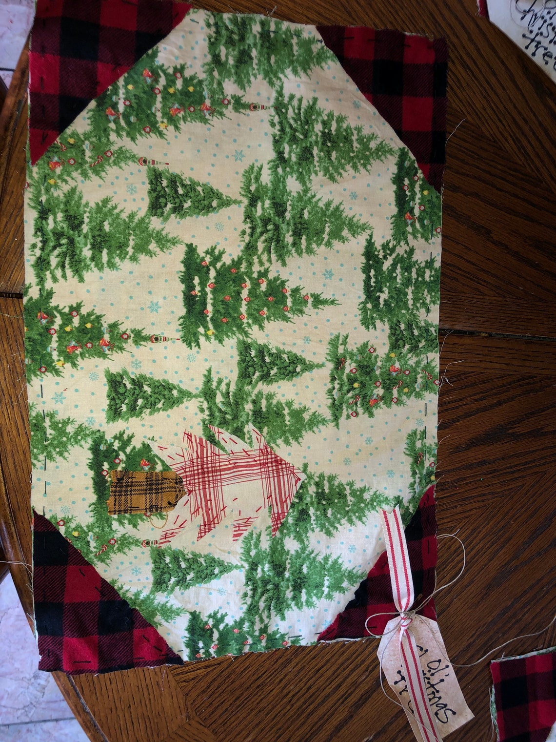 Primitive Christmas Placemats. Handmade Etsy