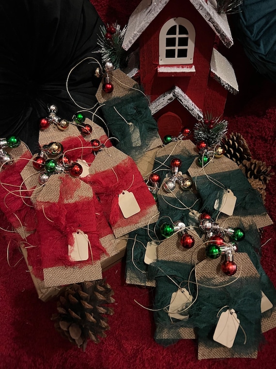 Primitive Christmas Gift Tags/Bowl Fillers. Handmade