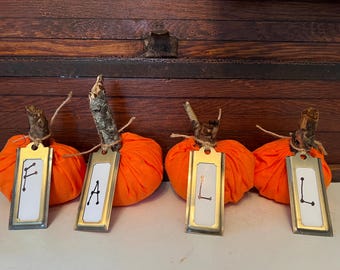 Fall Pumpkins. Handmade