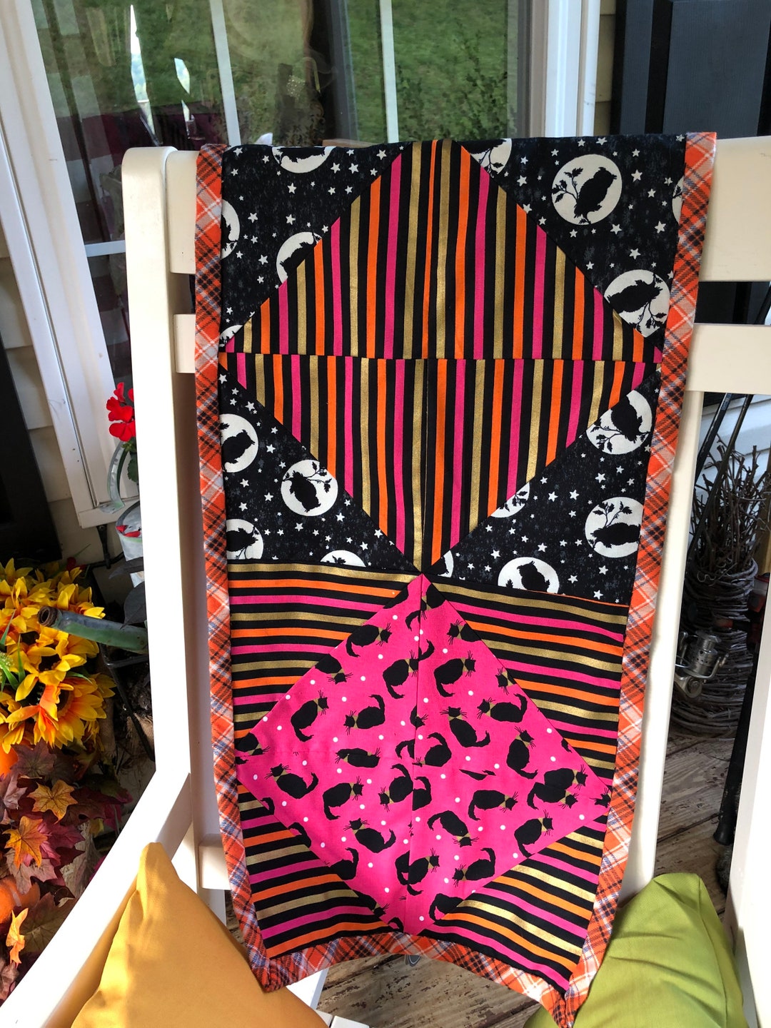 Primitive Rocking Chair Throw. Handmade - Etsy