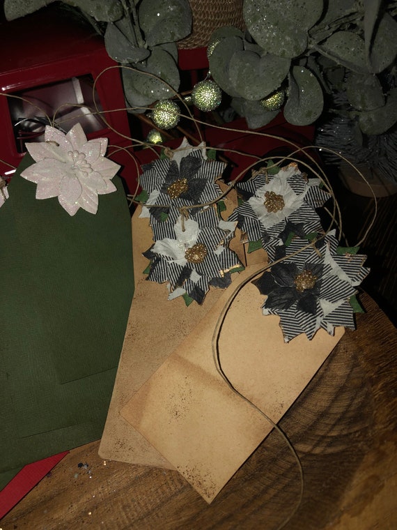 Primitive Christmas Gift Tags/Bowl Fillers. Handmade