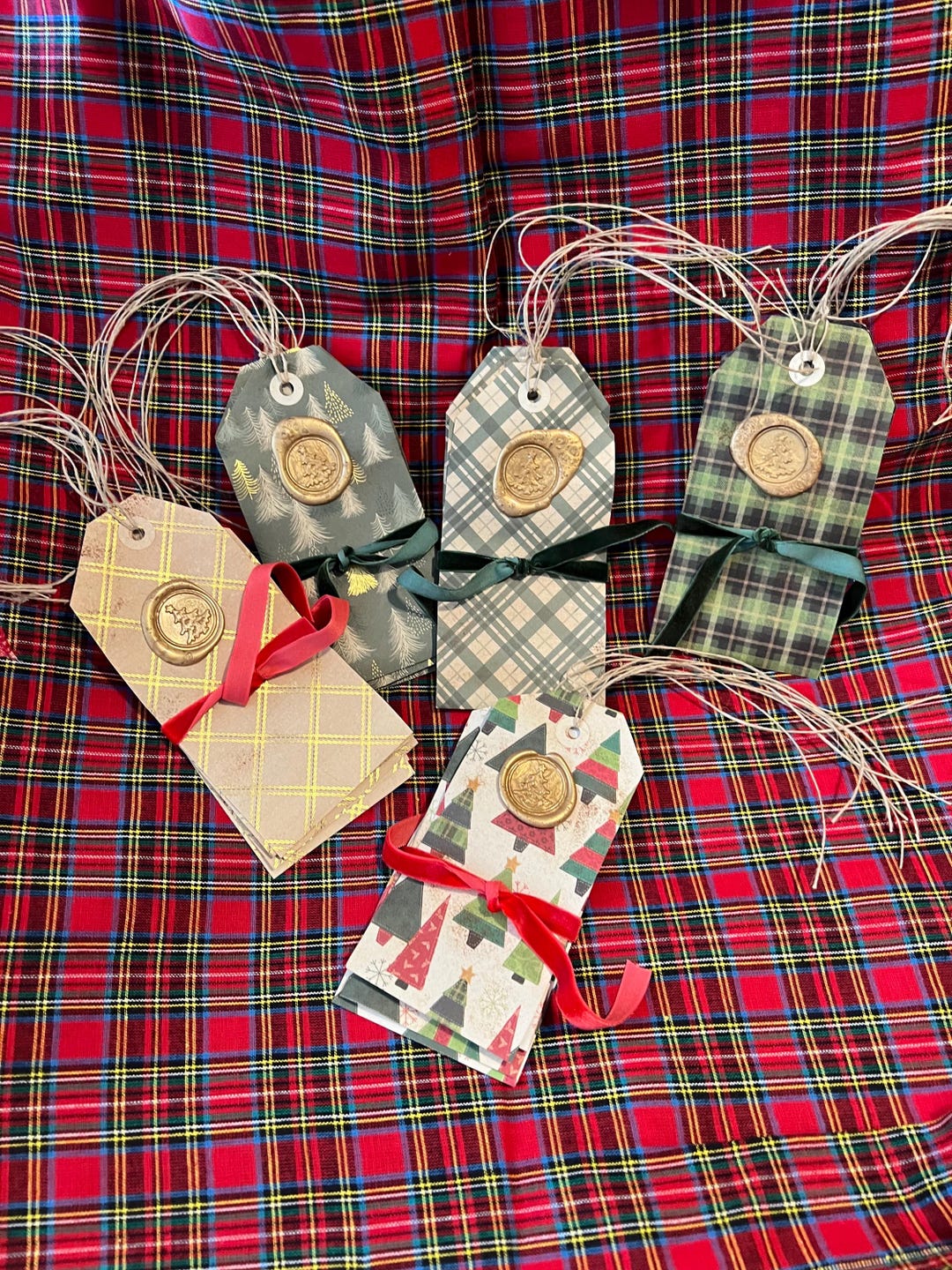 Primitive Christmas Gift Tags. - Etsy