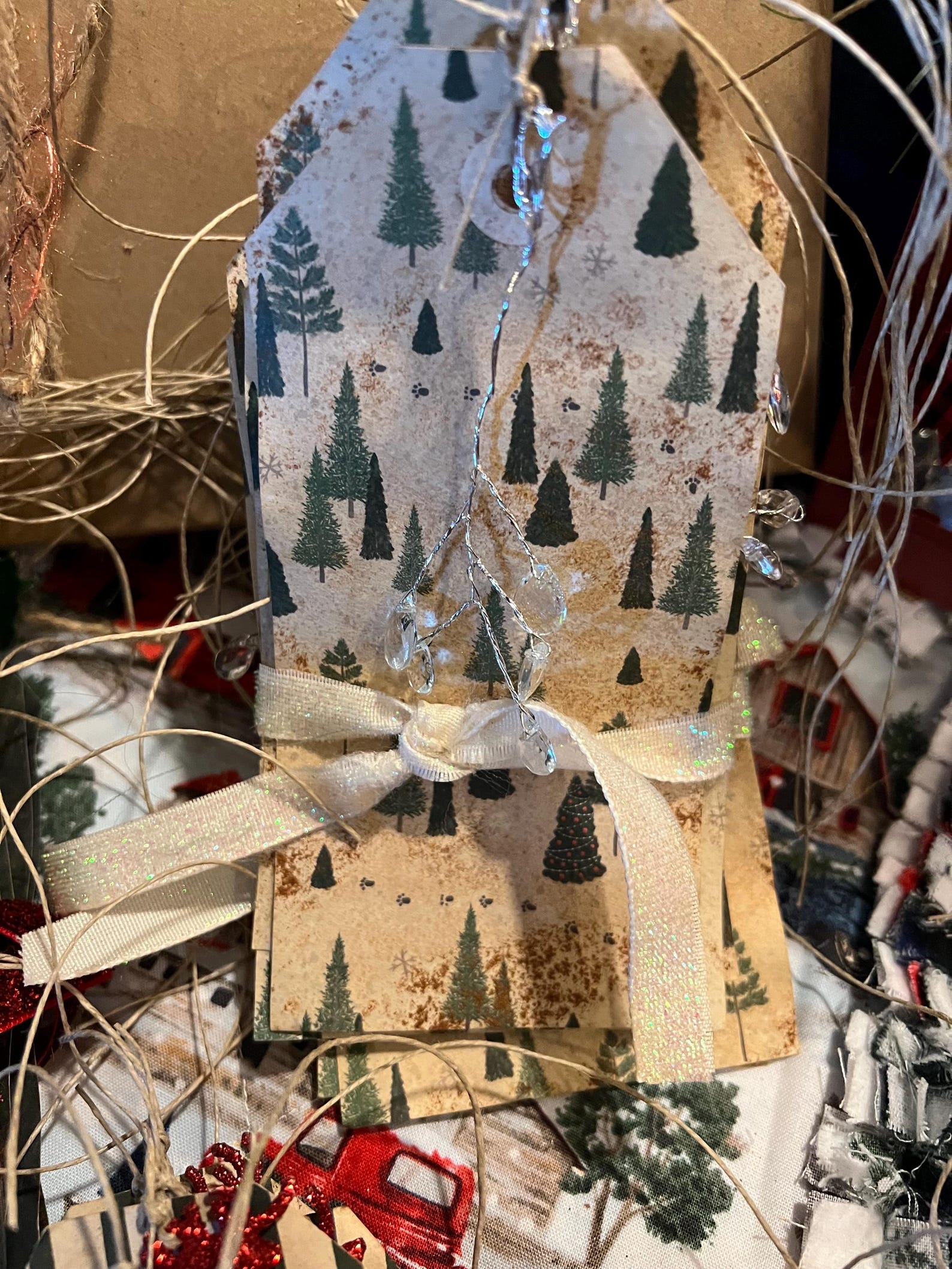 Primitive Christmas Gift Tags/accents - Etsy