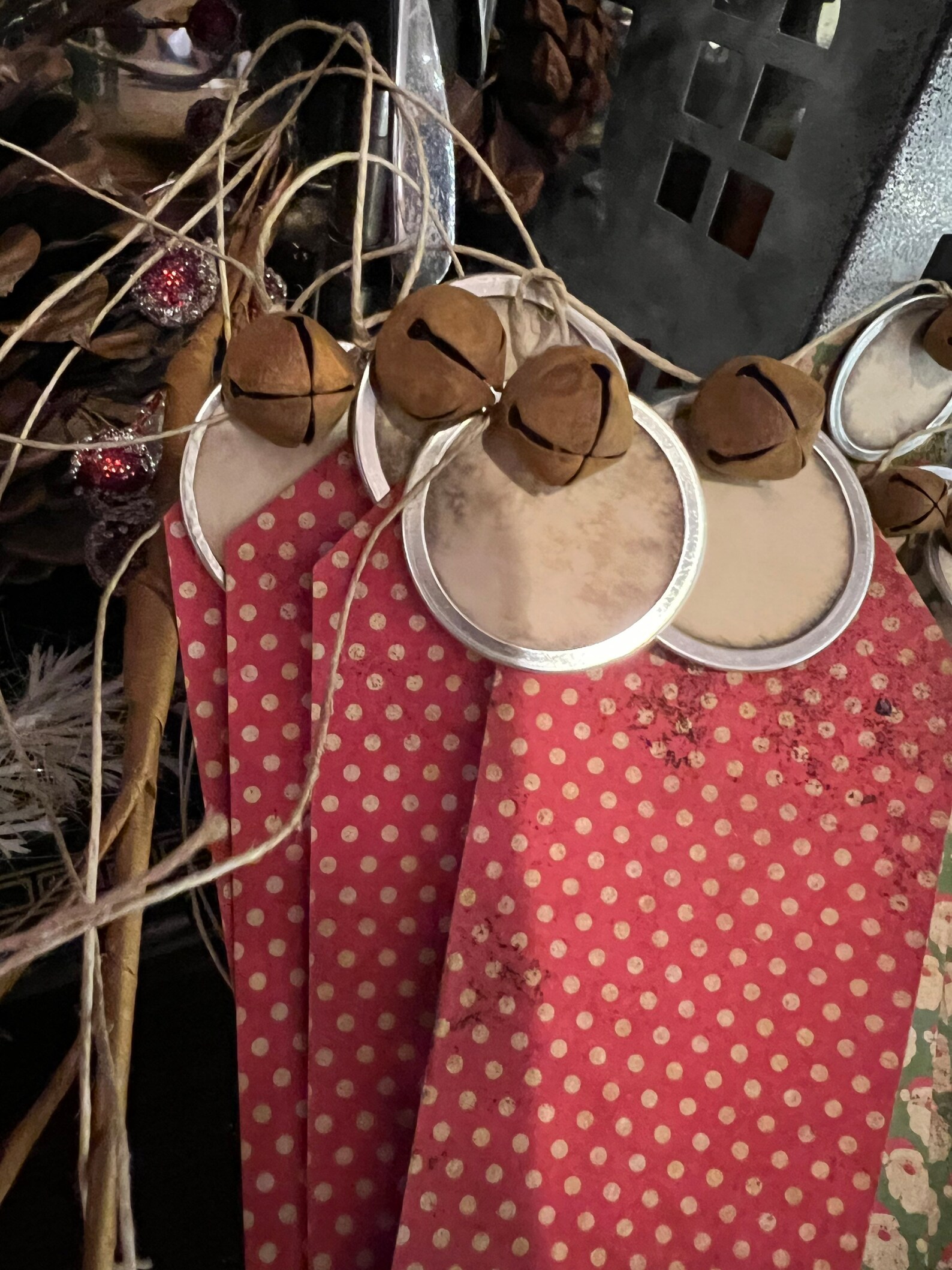 Primitive Christmas Gift Tags. Handmade - Etsy