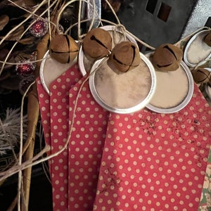 Primitive Christmas Gift Tags. Handmade - Etsy