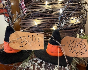 Primitive Witches Hats. Handmade