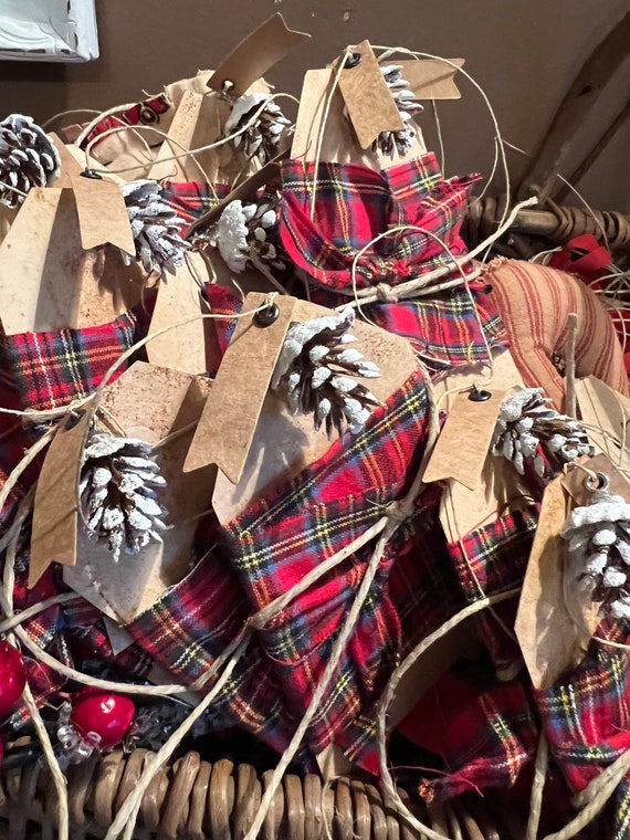 Christmas Gift Tags/ Bowl Fillers. Handmade