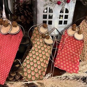 Primitive Christmas Gift Tags. Handmade - Etsy