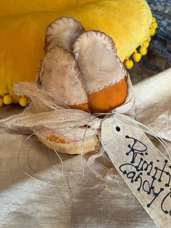 Primitive Candy Corn Bowl Fillers. Handmade