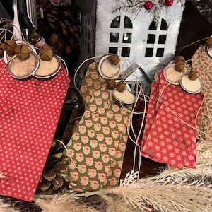 Primitive Christmas Gift Tags. Handmade - Etsy
