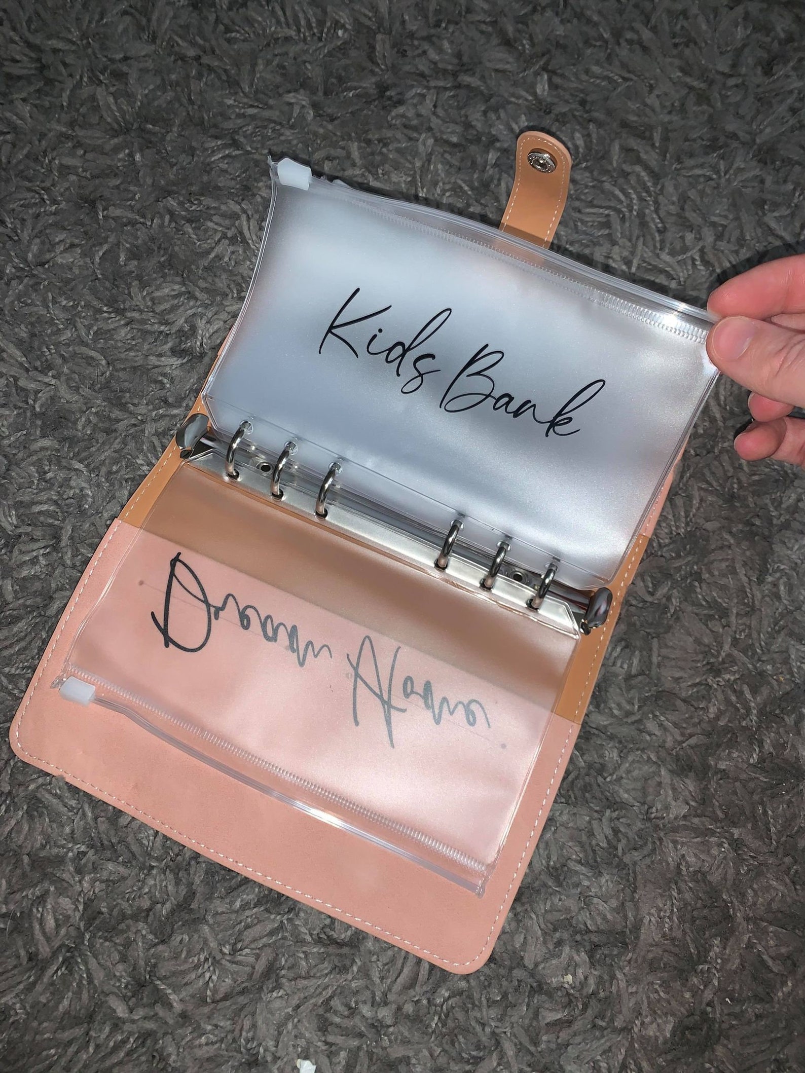 Personalised Money Binders Etsy UK