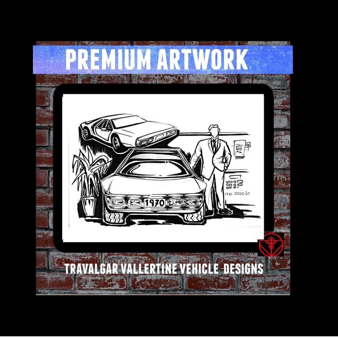 1979 Dogo SS 2000 GT Concept Design Print Various Sizes Etsy