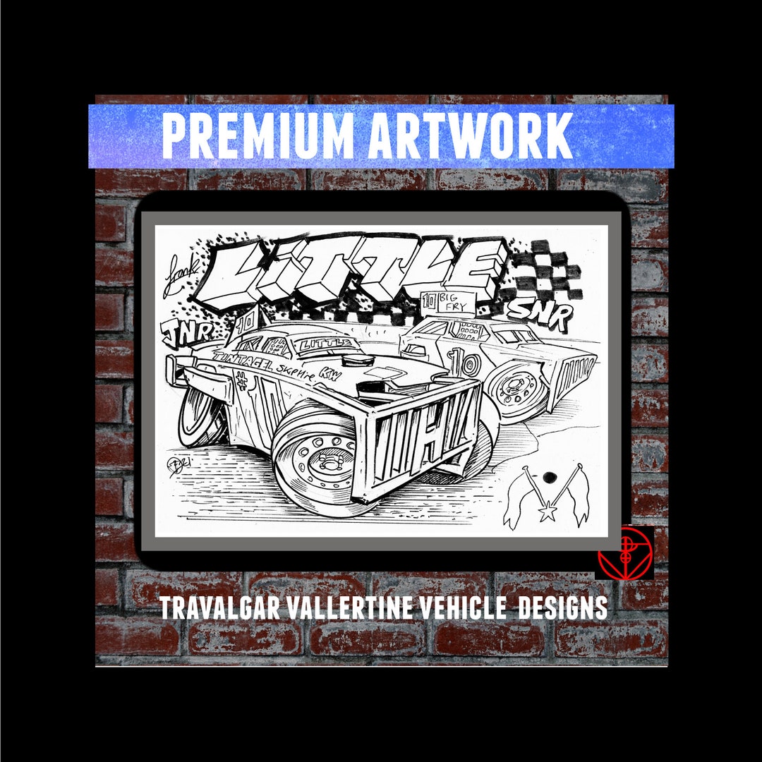 Saloon Racing Colouring In 2l Saloon Stock Car Cartoon Colouring Page Featuring Drivers Frank ...