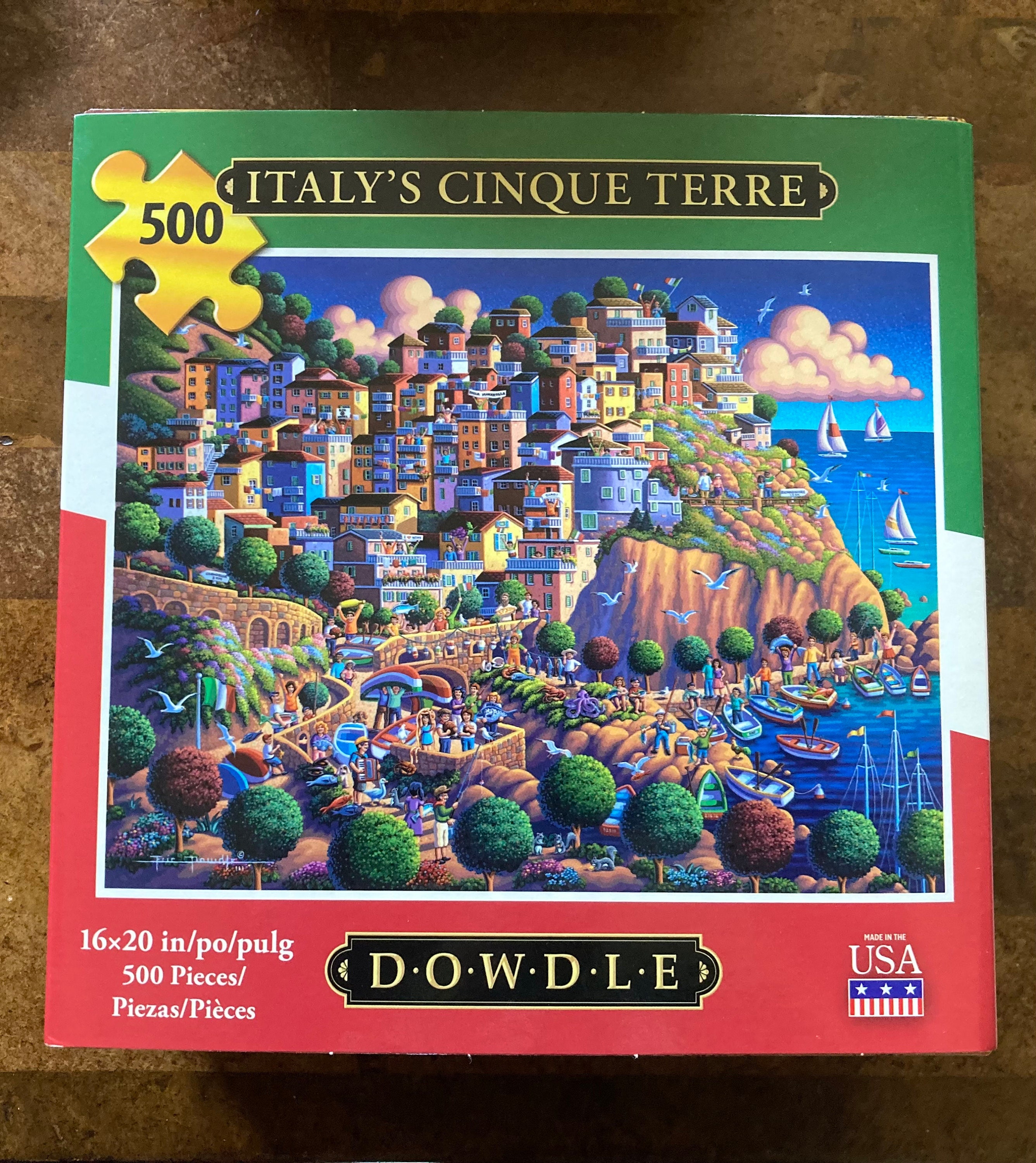Anatolische 1000 Teile Puzzle – Hochwertiges Landschafts-Puzzle Mit Boxenständer & Fehlende Teile Service