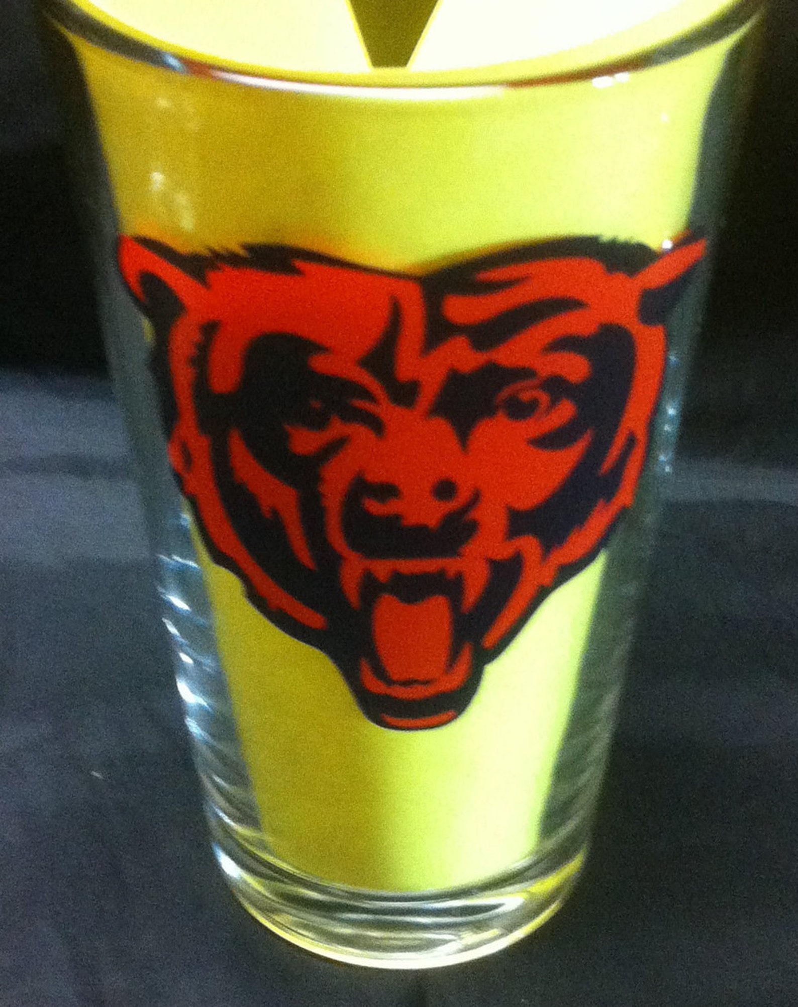 Vintage Chicago Bears Miller Lite Glasses Etsy.de