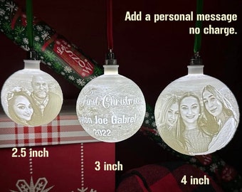 Custom Ornament- Photo Lithophane