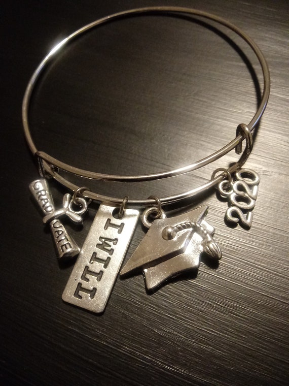 Adjustable Charm Bangle