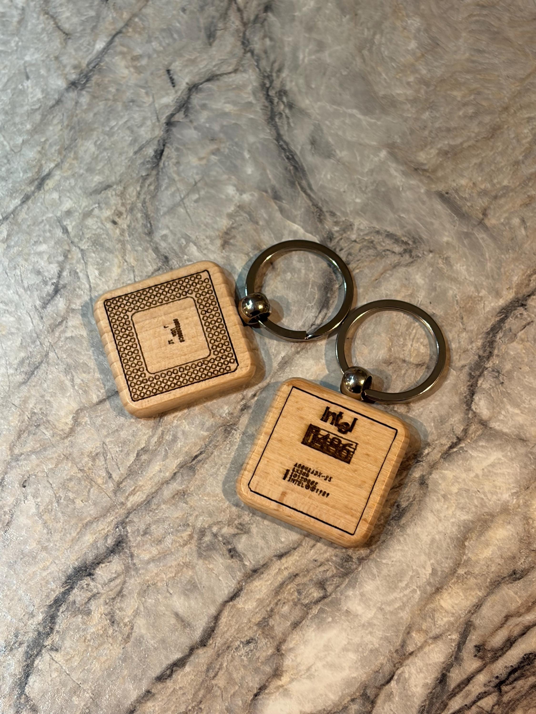 Intel 486 Keychain - for the Retro Computing Fanatic - Etsy