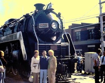 Vintage Steam Train Slides 1970s - Lot of 39 - For The History Buff