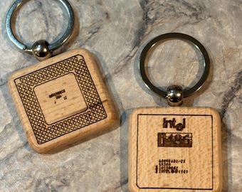 Intel 486 Keychain - For The Retro Computing Fanatic