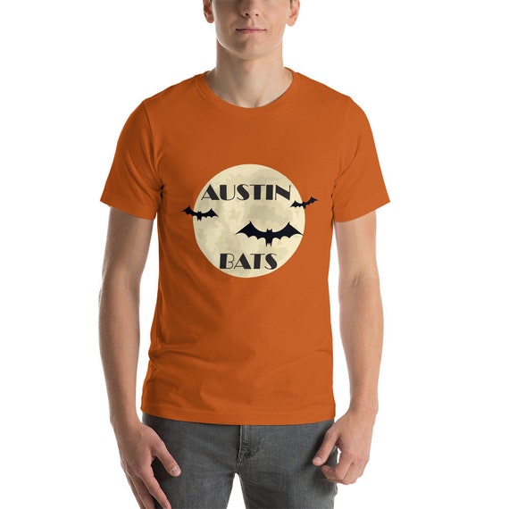 Austin Bats Football Short Sleeve Unisex T Shirt Etsy 